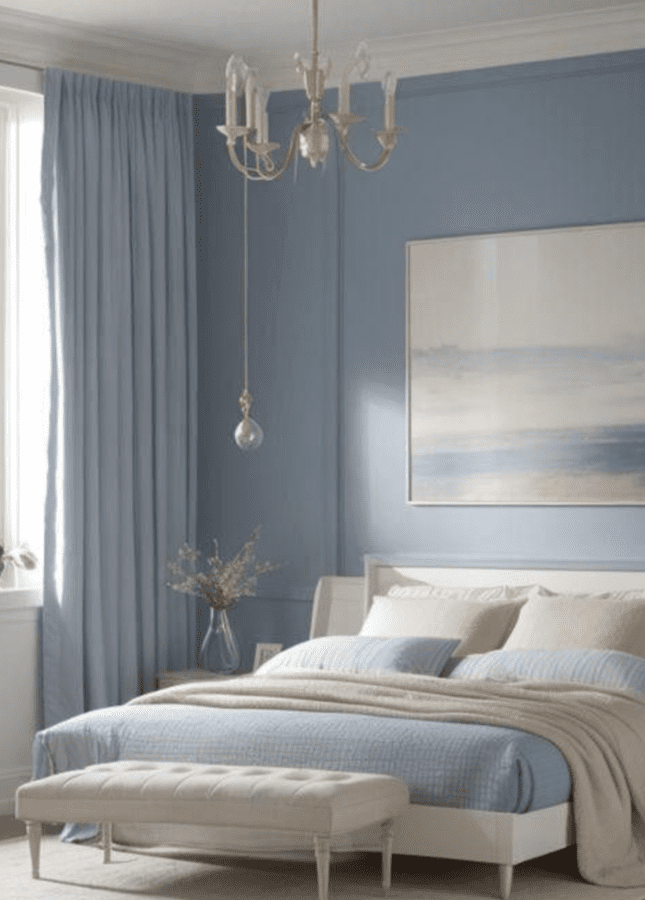 Serene Sky Blue teen room